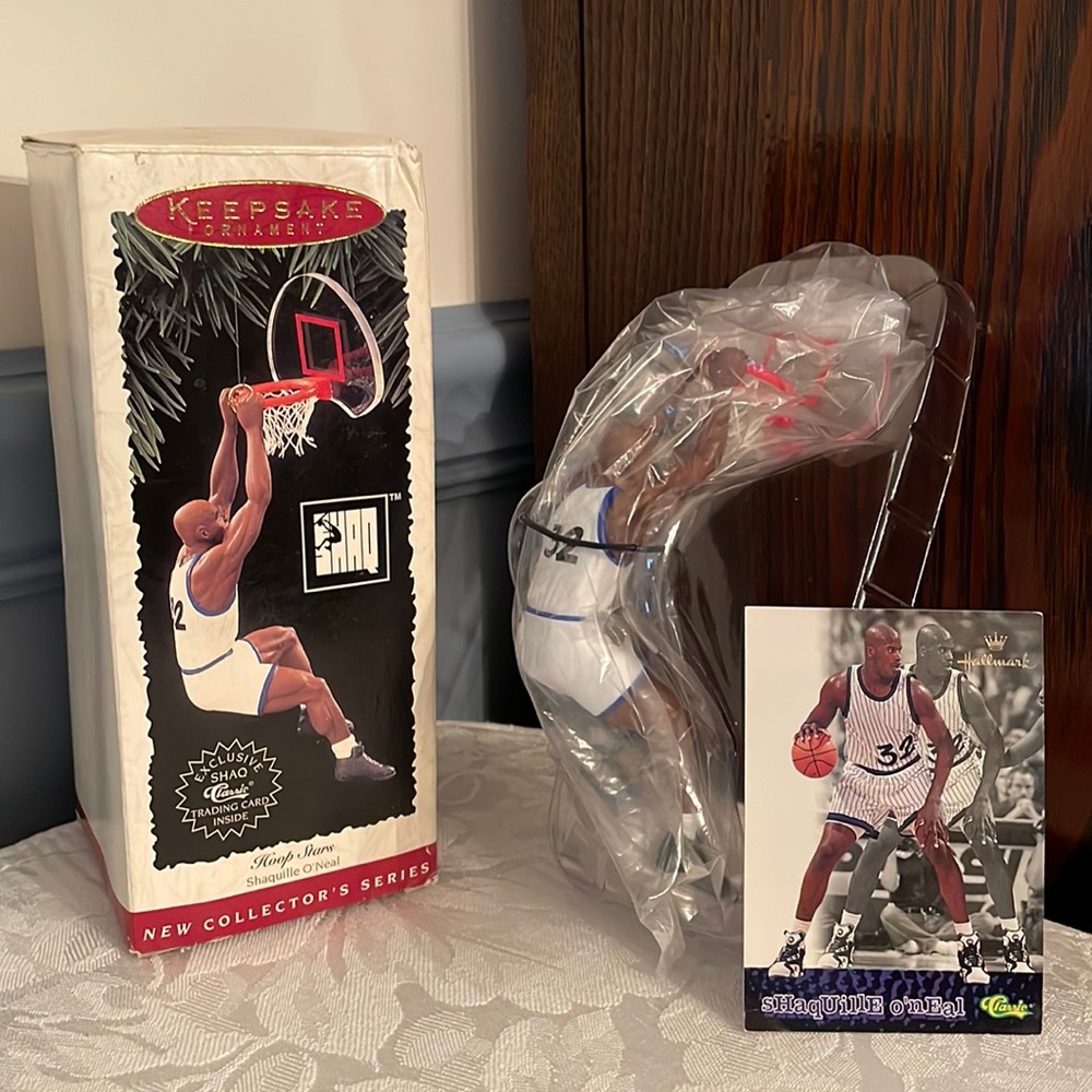 1995 Hallmark “Hoop Stars” Shaquille O’Neal ornament